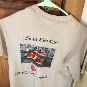 Sara Lee vintage race car nascar f1 t shirt